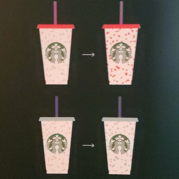 Starbucks NEW Summer 2021 Confetti Color Changing Cups NWT - Picture 3 of 5